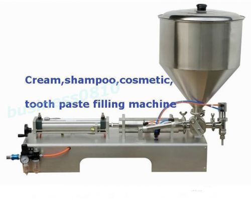 Full Pneumatic paste Filling Machine for 20-300ml Cream Shampoo Cosmetic