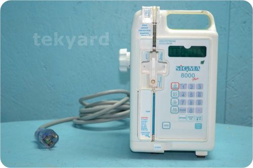 Sigma 8000 plus infusion pump * for sale
