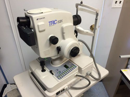 Topcon trc-50ix fundus/retinal camera w/ complete professional overhaul. for sale