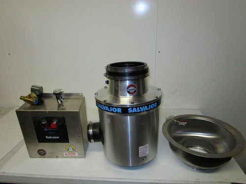 Disposer, 12&#034; cone assembly, 3/4 Hp motor, start/stop manual reversing switch