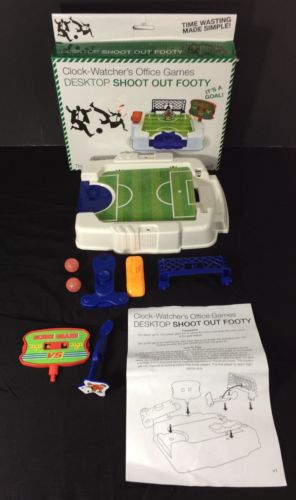 Desktop Football Clock Watchers Office Game Fun Novelty Gift Executive Game
