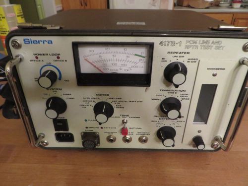 Sierra 417B PCM line and RPTR Test Set