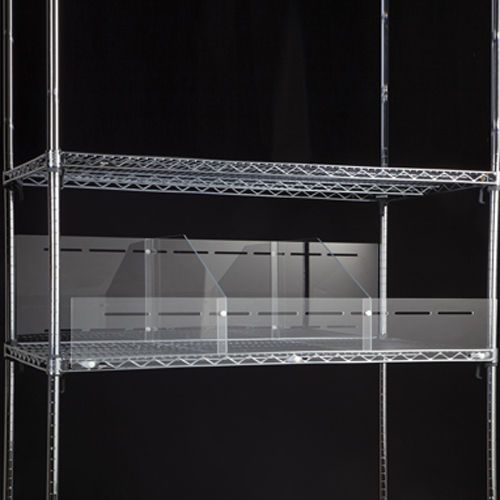 Health care log. 18687 divider system for wire shelving, single-sided - 1 each for sale