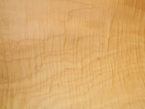 Curly Maple wood veneer           15&#034; x 58&#034;      &lt;Speakers&gt;             4554-7