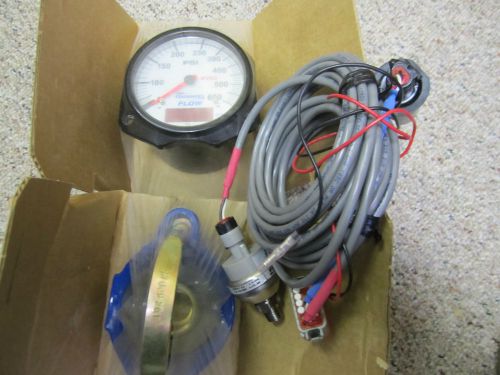 New digital flow meter pressure indicator kit frc fpa400 3&#034; insight ultimate for sale