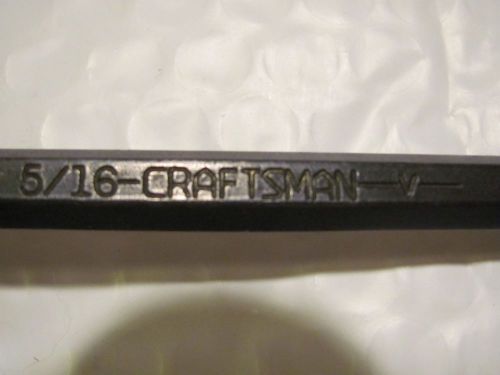 CRAFTSMAN 5/16&#034; Allen Wrench Hex Key L Shaped 6.0&#034; Long