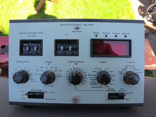 B &amp; K Noise Level Analyzer Type 4426