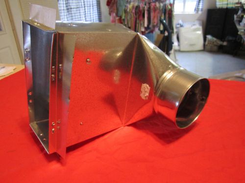 New Aire Technologies 4 X 8 X 4 Ceiling Radiation Damper Series 50 Boot
