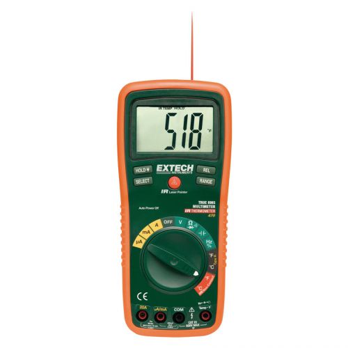 Extech Cat lll 600 AC/DC Polarity Indicator Measurements Digital Multimeter Tool