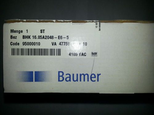 Baumer BHK 16.05A2048-E6-5 Encoder (New, Old Stock)