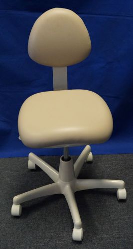 Midmark Dental Dentist&#039;s Seat Stool Chair (Taupe)