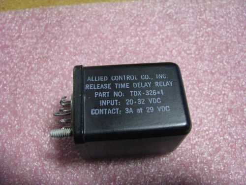 ALLIED CONTROLS RELAY # TDX-326-1  NSN: 5945-00-925-4764