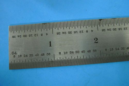 MILLER FALLS No. 4 12&#034; RULE SCALE machinist tools *A5