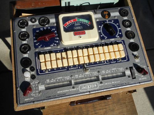 Jackson Vacuum tube tester.