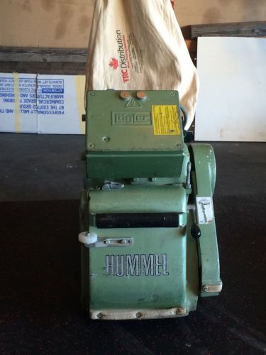 Hummel floor sander