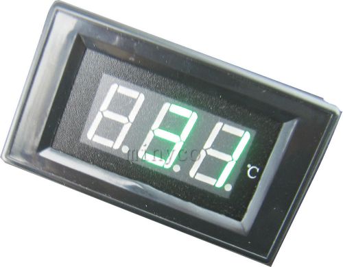 -30~70°C green led digital Thermometer temp meter display Temperature gauge panel