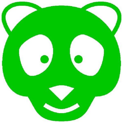 30 Custom Green Panda Personalized Address Labels