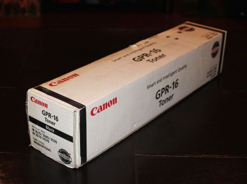 NEW Genuine Canon GPR-16 (Black) Toner Cartridge NIB