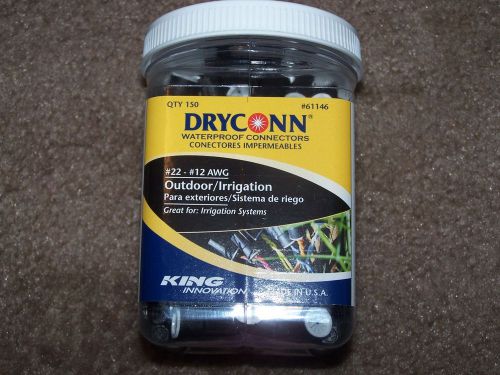 150 Dryconn 61146 Waterproof Outdoor Irrigation Wire Nut Connectors FREE SHIP