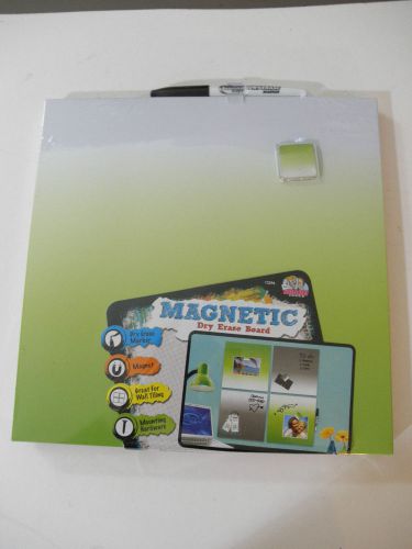 Magnetic Dry Erase Board +Marker Size 11.5&#034;x11.5&#034;  Memo Message Board