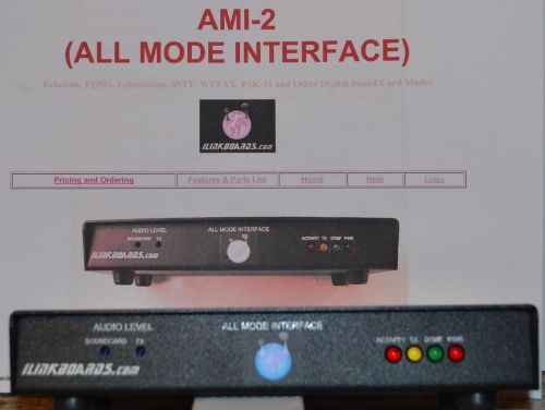 WB2REM &amp; G4CDY  AMI-2 ALL MODE RADIO INTERFACE FOR ECHOLINK, PSK-31, DIGITAL