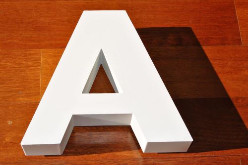 Letters for decoration or sign making 40cm (16&#034;) metallic painted