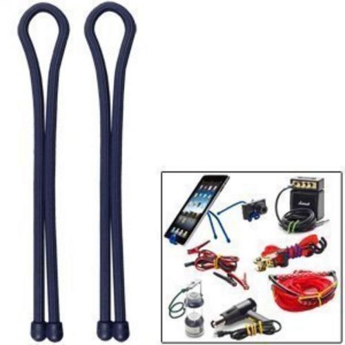 Gear Tie Reusable 18&#034; Rubber Twist Tie, 2-Pack, Navy Blue Nite Ize Ratchet
