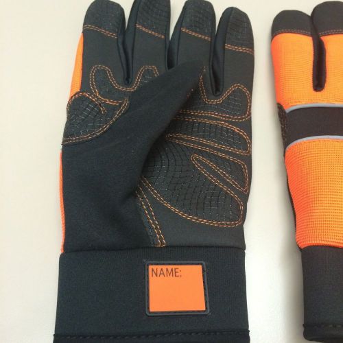 Peterbilt highly visible anti-slip mechanic glove for sale