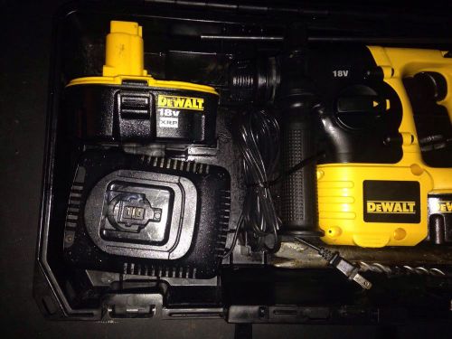Dewalt dc212 18v cordless sds rotary hammer drill, with 2 batteries18 volt xrp for sale