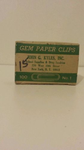 Vintage Gem Paper Clips