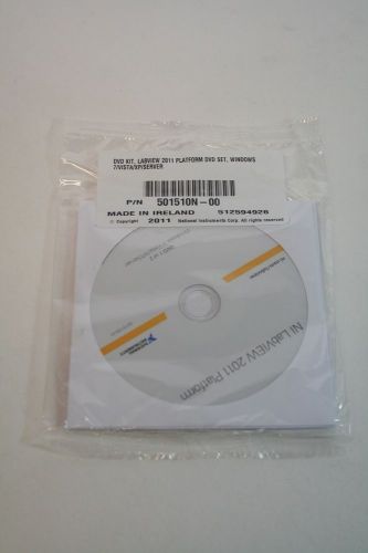 National Instruments 501510N-00 Labview Platform DVD Kit Win7, VISTA, XP, Server