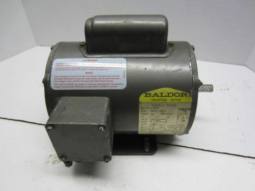 Baldor L1209 Single Phase Electric Motor 1/2 .5 HP 1725 RPM