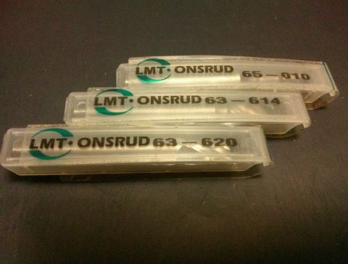 LMT Onsrud (new) 3 aluminum bits