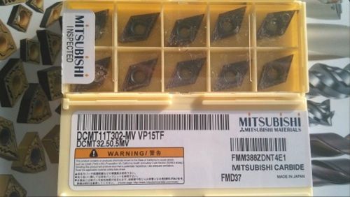 NEW  MITSUBISHI  DCMT11T302-MV VP15TF DCMT32.50.5 MV  Carbide Inserts 10PCS/Box