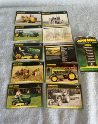 John Deere 1995 Limited Ed.Collector Cards Set Historical Modern Machinery