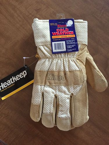 Kinco Cold Weather Leather Gloves XL X-Large New!