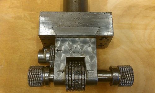 Numberall numbering head and dovetail adaptor for sale