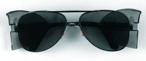NEW MCR Safety 62112 Engineer Aviator Shape 58-mm Safety Glasses with Black Fram