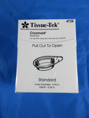 Tissue-Tek 4728 Cryomold Standard Disposable Specimen Molds (100) ea.