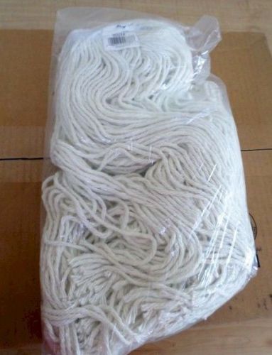 Case of 12 rubbermaid #24 cut-end rayon white mop head 3486271 for sale
