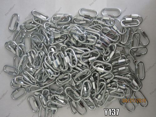 LOT OF 175: 1/8&#034; Quick Links N223-008 Zinc Plated SWL 220LB 3150BC