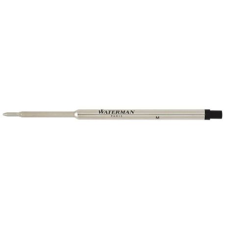 6 Pack Refill for Waterman Ballpoint Pens, Medium, Black Ink by WATERMAN