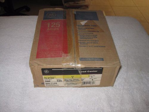 GE TL412C 125A 120/240V 1P 3-Wire Indoor Combo Load Center