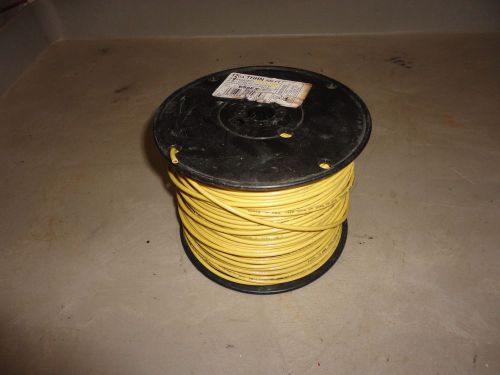 12 THHN THWN MTW stranded copper wire 500&#039; NEW Yellow