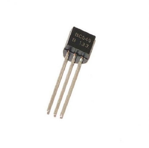 50pcs BC549 BC549B NPN Transistor 0.1A 30V Low Noise Amplifier NEW