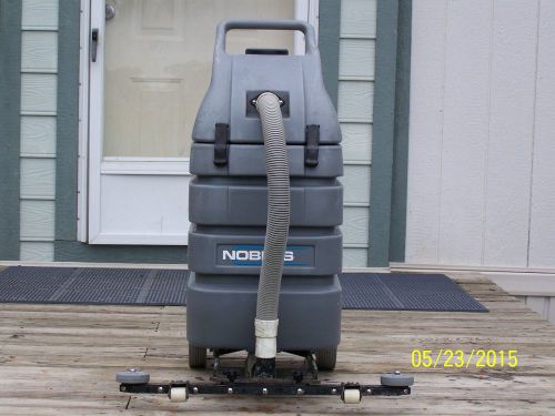 NOBLES TENNANT WET / DRY VACUUM with SQUEEGEE - MODEL TYPHOON EV 15 GALLON TANK