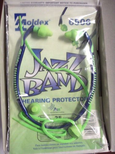 Moldex Jazz Band 6506 Hearing Protector, NRR 25, Qty 10, NEW (IQ1)
