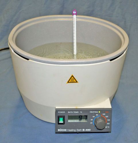 Buchi B-490 Digital Heated Water/Oil Bath R-200/205 series rotary evaporator