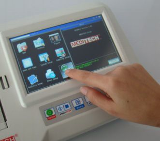 6-channel-ecg-machine-touch-screen with color EKG6012