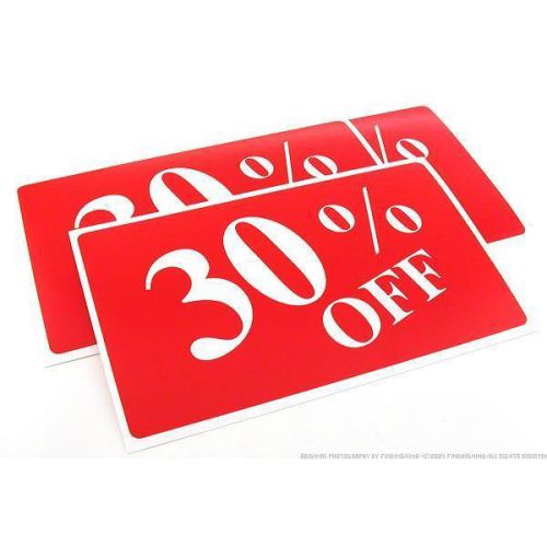 3 30% Off Plastic Message Display Sign